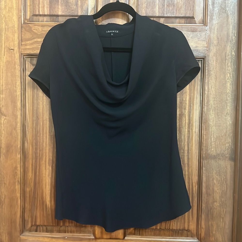 Drapey Theory blouse